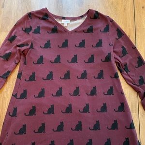 LLR cat print top